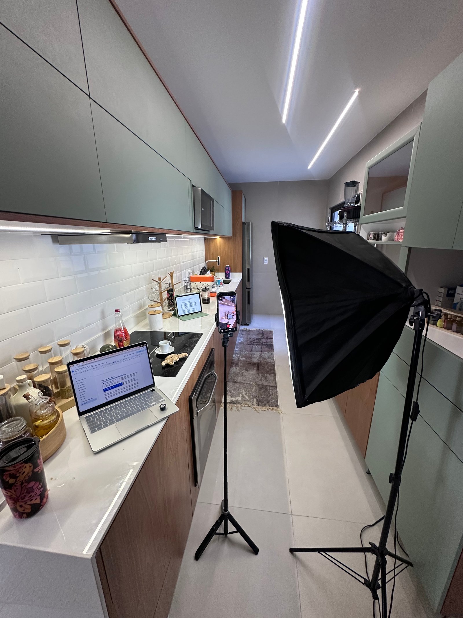 Bastidores de produção de conteúdo da Orizon Digital